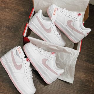 Giày Thể Thao Sneaker AF1 Pink Love ( Hàng Chuẩn SC Trung )