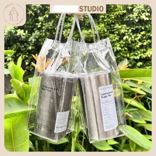 Túi đựng bình nước giữ nhiệt trong suốt