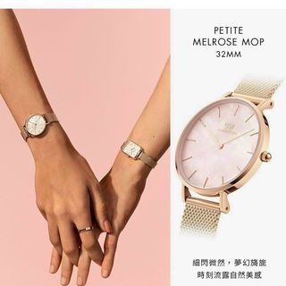 ĐỒNG HỒ D.W LƯỚI MẶT HỒNG CAO CẤP