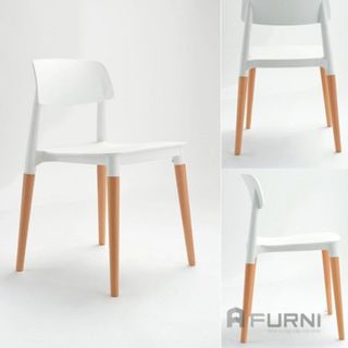 [Thanh lý] Ghế nhựa thân gỗ TL FILLY-S7 FURNI