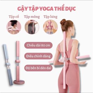Gậy tập YOGA, Gậy chống gù lưng không gỉ, Dụng cụ tập cơ lưng