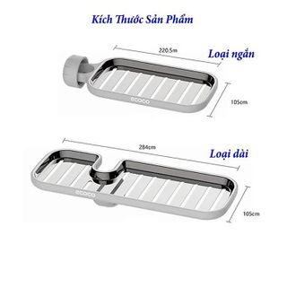 Giá Đỡ Đựng Xà Phòng Gắn Vòi Nước ECOCO 10.5x22.5cm