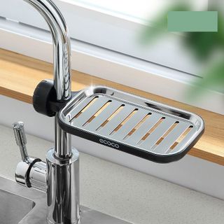 Giá Đỡ Đựng Xà Phòng Gắn Vòi Nước ECOCO 10.5x22.5cm