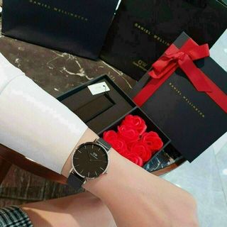 ĐỒNG HỒ D.W LƯỚI COUPLE