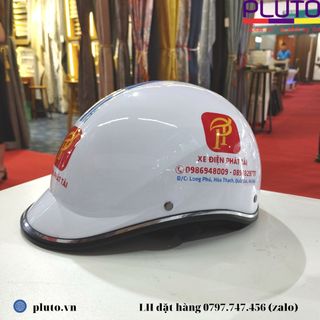 Làm nón bảo hiểm in logo theo yêu cầu và những điều cần biết