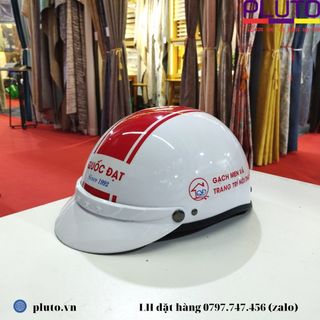 Làm nón bảo hiểm in logo theo yêu cầu và những điều cần biết
