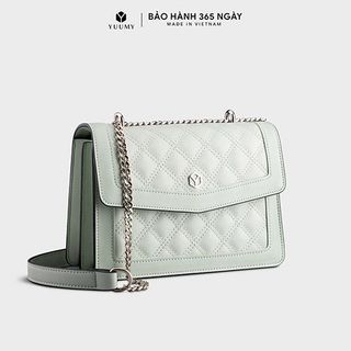 Túi đeo chéo da nữ họa tiết caro Yuumy Seasand YN140 nhiều màu