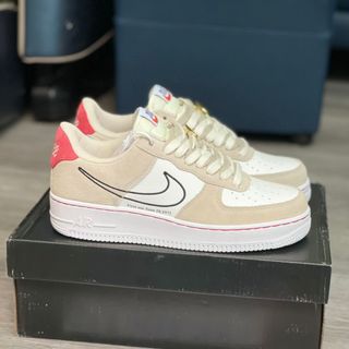 Giày Thể Thao Sneaker AF1  1 '07 SE First Use Light Stone ( Hàng Siêu Cấp Trung )