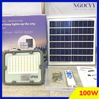 Đèn năng lượng mặt trời 100 200 300W chống nước IP66