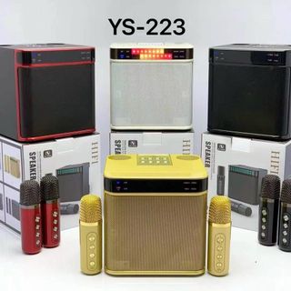 👉 Loa Karaoke Bluetooth SU-YOSD YS 223 Kèm 2 Micro Không Dây Siêu Hay Có đèn LED nháy theo nhạc giá sỉ