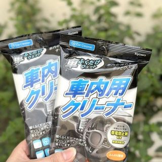 Gói 20 giấy ướt vệ sinh nội thất ô tô Kyowa nhập khẩu từ Nhật Bản