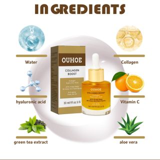 Tinh Chất Collagen Anti-Wrinkle Dưỡng ẩm làm căng da, chống lão hóa, chống nhăn, làm mờ vết nám, và tinh chất trẻ hoá
