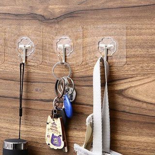 MÓC DÁN TƯỜNG TRONG SUỐT CƯỜNG LỰC