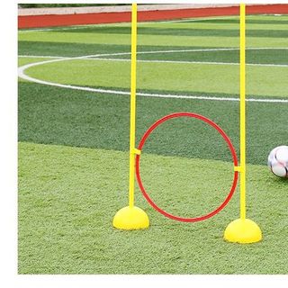Cọc tập kỹ thuật dẫn bóng, bộ Bát + Cọc tập chiến thuật bóng đá, rào cản nhựa