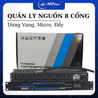 Quản Lý Nguồn 8 Cổng CL08 Dùng Vang Mic Đẩy