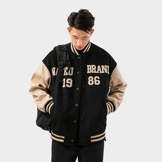 ÁO KHOÁC BOMBER 1986 CHẤT VẢI NỈ NGOẠI DÀY DẶN