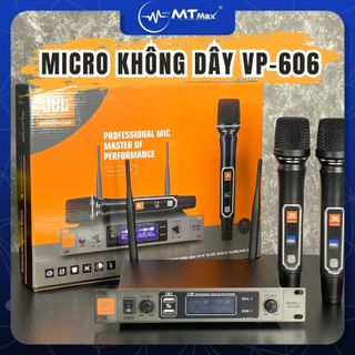 Micro JBL VP606 – Chất Âm Mượt Sáng, Bắt Âm Nhạy, Chống Nhiễu Tốt