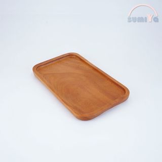 Khay gỗ hình chữ nhật, khay gỗ dùng để trà bánh, décor hoặc làm phụ kiện chụp ảnh
