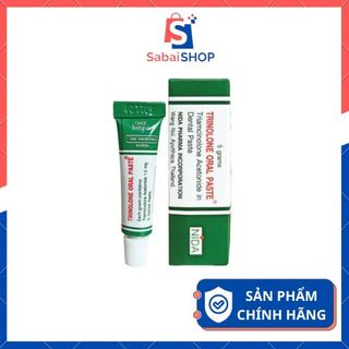 Kem Bôi Giảm Nhiệt Miệng Trinolone Oral Paste Thái Lan 5Gram