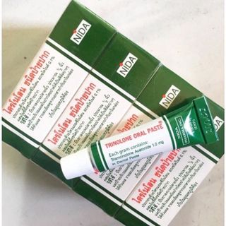 Kem Bôi Giảm Nhiệt Miệng Trinolone Oral Paste Thái Lan 5Gram