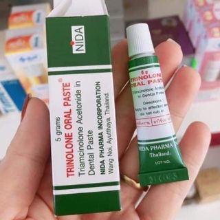 Kem Bôi Giảm Nhiệt Miệng Trinolone Oral Paste Thái Lan 5Gram