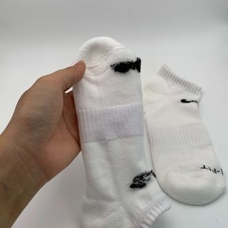 Tất cổ ngắn, tất thể thao chống trơn cotton 100% mềm mại, chống mùi hôi chân