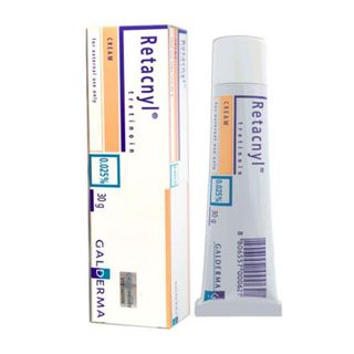 Kem Tretinoin Retacnyl Cream 0,025%, 0.05% Kem Giảm Mụn, Chống Lão Hóa Da Galderma 30Gram