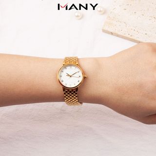 Đồng hồ cặp Baishun hình Rồng Phượng - Đồng hồ đôi nam nữ dây kim loại ManYi