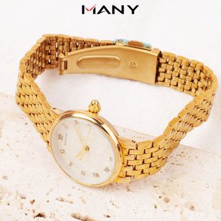 Đồng hồ cặp Baishun hình Rồng Phượng - Đồng hồ đôi nam nữ dây kim loại ManYi