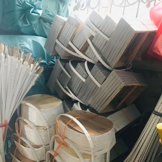 Giỏ độn chuyên đựng hoa quả đồ lễ, tráp cưới hỏi.