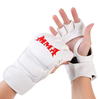 Găng tay đấm bốc hở ngón MMA, găng tay boxing, găng đấm bốc bảo vệ các khớp ngón tay
