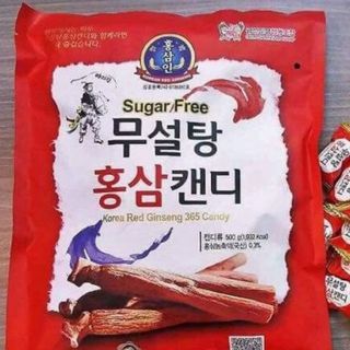 Kẹo sâm không đường 365 500g Hàn Quốc giá sỉ