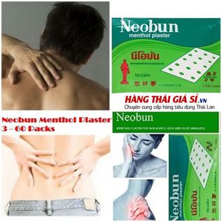 Miếng cao dán giảm đau Neobun Thái Lan