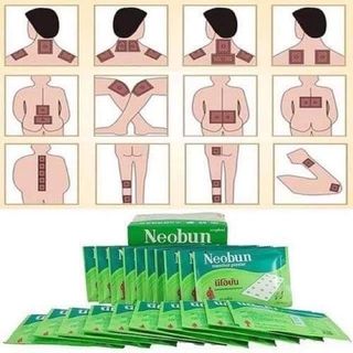 Miếng cao dán giảm đau Neobun Thái Lan