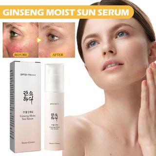 Serum Kem Chống Nắng Nhân Sâm Hàn Quốc Dưỡng ẩm, phục hồi da, chống nắng, chống tia UV, trẻ hóa da, giá sỉ
