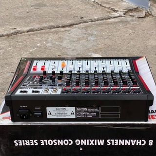 Bàn mixer MAX12 – Âm Thanh Kỹ Thuật Số 8 Kênh, Bộ Điều Khiển Trộn Karaoke DJ Chuyên Nghiệp