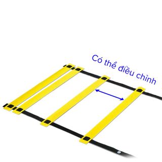 Thang dây tập luyện thể thao, thang dây tập luyện thể lực đá bóng có tặng kèm túi đựng