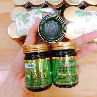 Dầu cù là xanh thơm, Dầu cù là bôi côn trùng cắn Green Herb Clinacanthus Nutans Balm Thái Lan