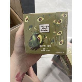 Son Dưỡng Môi Trái Bơ HASAYA GIRL MAGIC LIP BALM SOFT AVOCADO Thái Lan - Dưỡng ẩm, cấp ẩm cho môi mịn màng