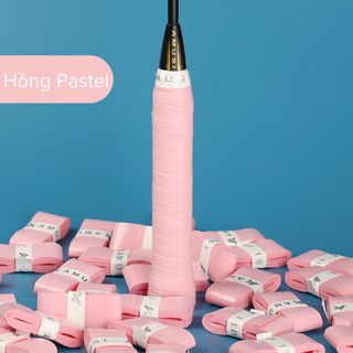 Cuốn cán vợt da PU, quấn cán vợt cầu lông, cuốn cán vợt tennis, dây quấn vợt cầu lông dài 1.1M