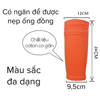 Tất ống đồng đá bóng, tất vớ bảo vệ ống đồng có ngăn giữ nẹp ống đồng bảo vệ ống chân