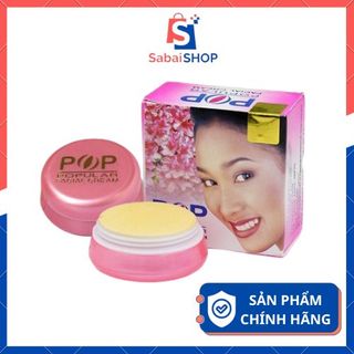Kem dưỡng trắng da mặt POP White POPULAR FACIAL CREAM Thái Lan giảm mụn, mờ thâm nám