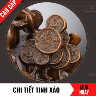 Tượng Dê Tam Dương Trang Trí Phong Thủy Cao 38cm