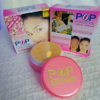 Kem dưỡng trắng da mặt POP White POPULAR FACIAL CREAM Thái Lan giảm mụn, mờ thâm nám
