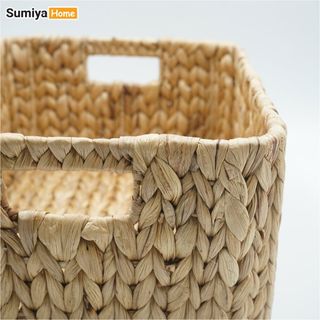 Khay lục bình, khay lục bình đa năng hình chữ nhật góc tròn dùng để trang trí nội thất, để quần áo, để đồ chơi