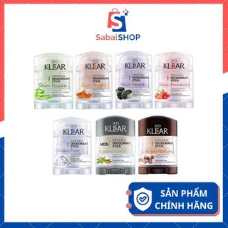 Lăn đá khoáng, lăn nách DEO KLEAR, lăn khử mùi đá khoáng Thái Lan 70gram SabaiShop