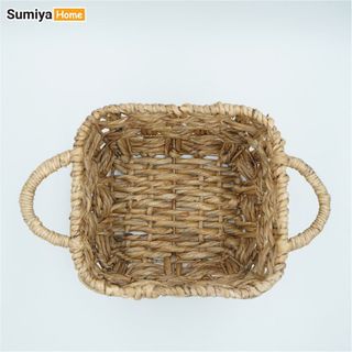 Giỏ lục bình đa năng có quai dùng để trang trí nội thất, để quần áo, để đồ chơi