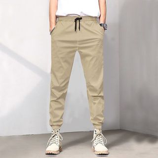 QUẦN KAKI TRƠN BASIC NAM NỮ CHẤT VẢI KAKI 4 SIZE M L XL XXL