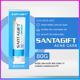 Sữa Rửa Mặt Santagift Dưỡng Ẩm - Làm Sáng Da - 80g