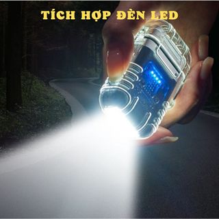 HOT NHẤT || HỘP QUẸT TIA LỬA ĐIỆN TỬ PLASMA KIÊM ĐÈN PIN 3IN1 ĐA NĂNG